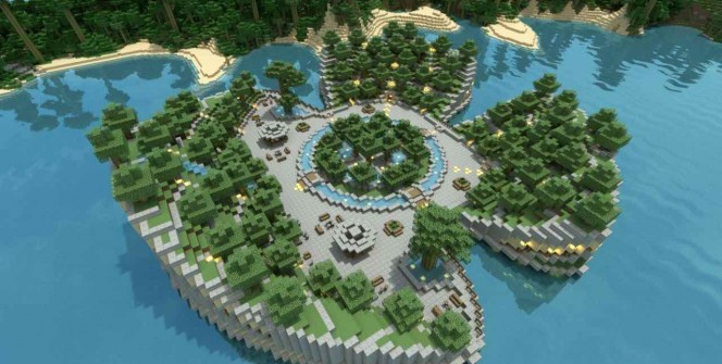 Парки отдыха в Minecraft